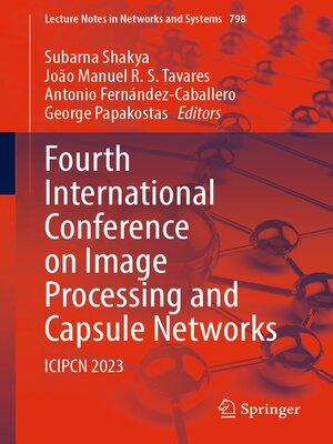 cover image of Fourth International Conference on Image Processing and Capsule Networks